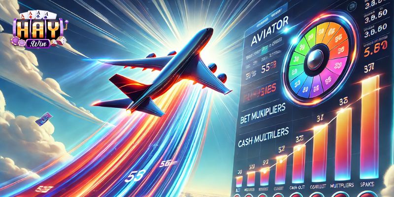 Aviator có các phần thưởng khủng thông qua hệ số nhân cực cao
