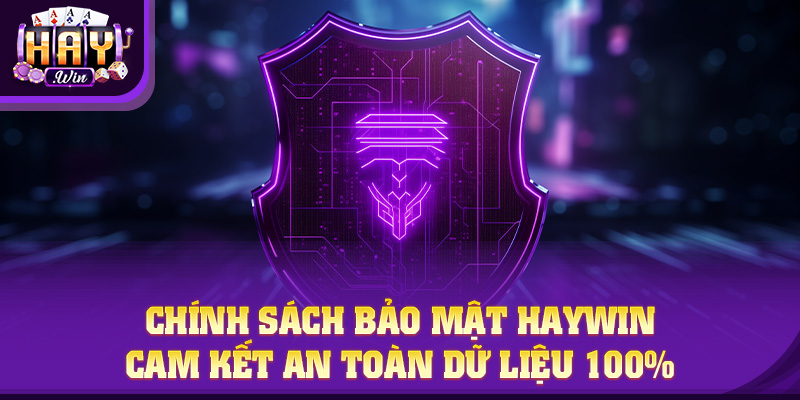 Chính sách bảo mật Haywin | Cam kết an toàn dữ liệu 100%
